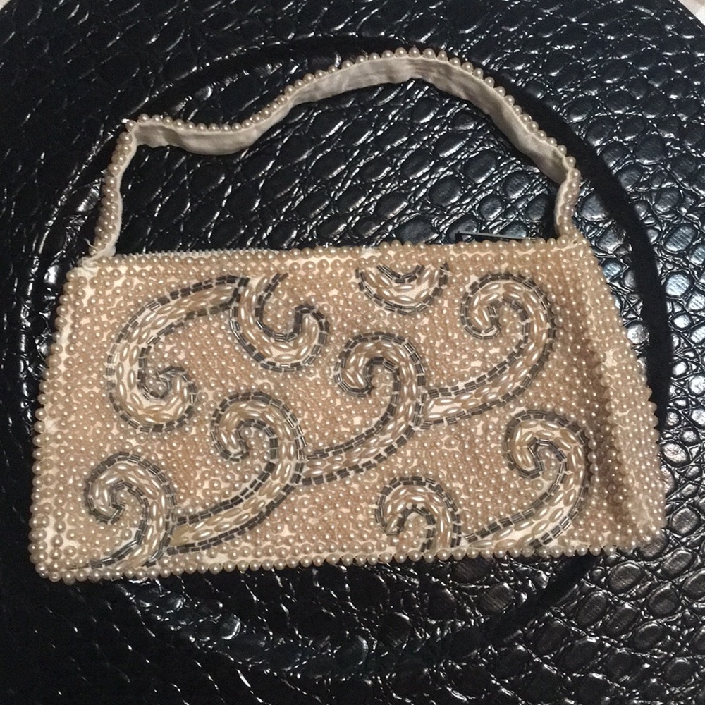 Vintage Jill Empress- beaded purse/ handbag